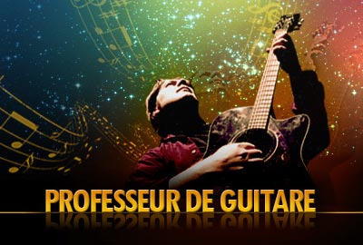 professeur guitare cours